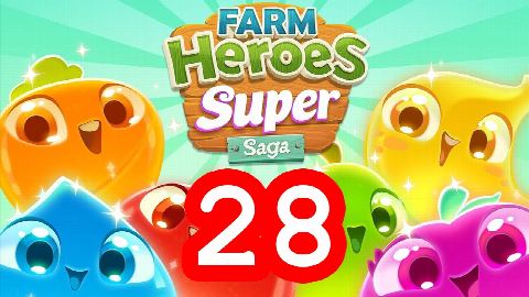 Farm Heroes Super Saga - Level 28 - Lösung Solution Walkthrough