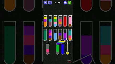 Water Sort - puzzle games – Level 251–260 gelöst