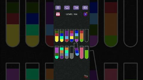 Water Sort Puzzle | Guru Game - Level 154 gelöst