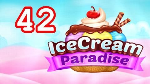 Ice Cream Paradise - Match 3 - Level 42 - Lösung Solution Walkthrough