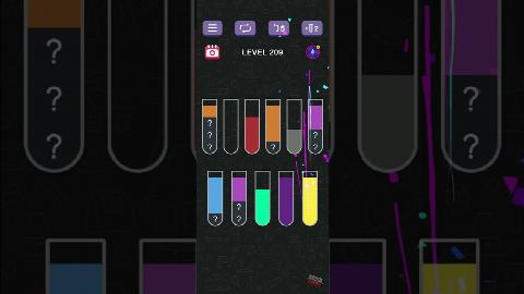 Water Sort Puzzle | Guru Game - Level 209 gelöst