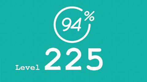 94 Prozent (94%) - Level 225 - ein wichtiges Kriterium für einen neuen Arbeitsplatz - Lösung