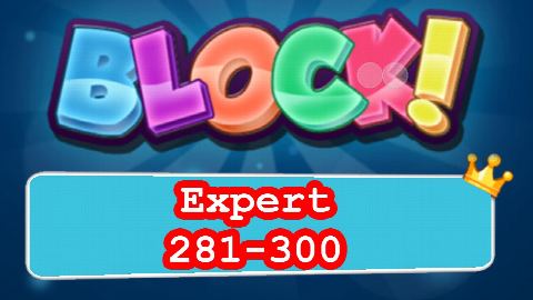 BLOCK! Expert Level 281-300 (Basic) - Lösung Solution Walkthrough