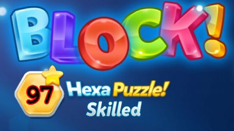 BLOCK! Hexa Puzzle! Skilled Level 97 (Rotate) - Lösung Solution Walkthrough