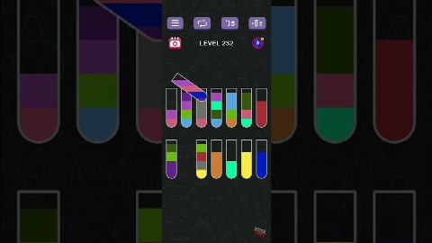Water Sort Puzzle | Guru Game - Level 232 gelöst