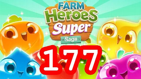 Farm Heroes Super Saga - Level 177 - Lösung Solution Walkthrough