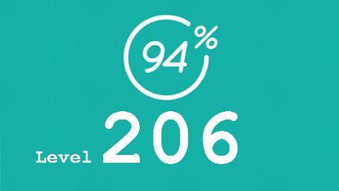 94 Prozent (94%) - Level 206 - Ein beliebtes Hochzeitsgeschenk - Lösung