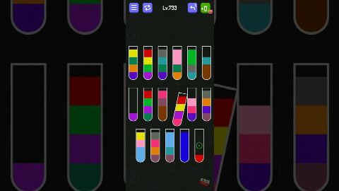 Water Sort - puzzle games – Level 731–740 gelöst