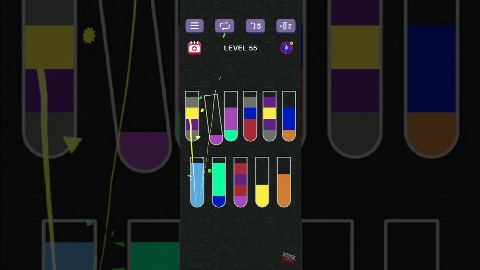 Water Sort Puzzle | Guru Game - Level 55 gelöst