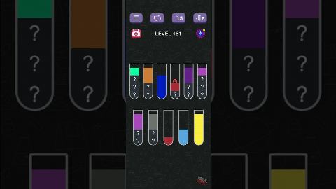 Water Sort Puzzle | Guru Game - Level 161 gelöst