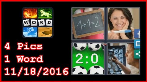 4 Pics 1 Word - Daily Puzzle - Australia 2016 - 11/18/2016 - 11/18/2016 - November 18, 2016 - Answer