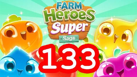 Farm Heroes Super Saga - Level 133 - Lösung Solution Walkthrough
