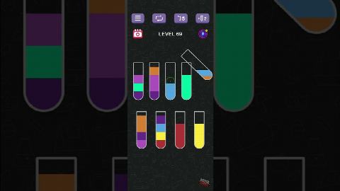 Water Sort Puzzle | Guru Game - Level 69 gelöst