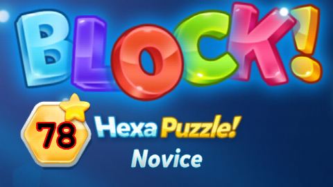 BLOCK! Hexa Puzzle! Novice Level 78 (Basic) - Lösung Solution Walkthrough