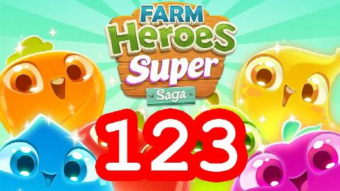 Farm Heroes Super Saga - Level 123 - Lösung Solution Walkthrough