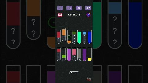 Water Sort Puzzle | Guru Game - Level 248 gelöst