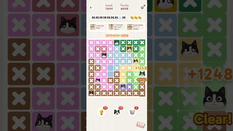 Meowdoku: Brain Puzzle Games – Level 1841–1850 gelöst