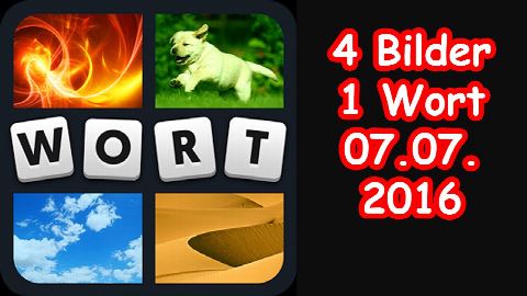 4 Bilder 1 Wort - Tägliches Rätsel - USA - 07.07.2016 - 7.7.2016 - 7. Juli 2016