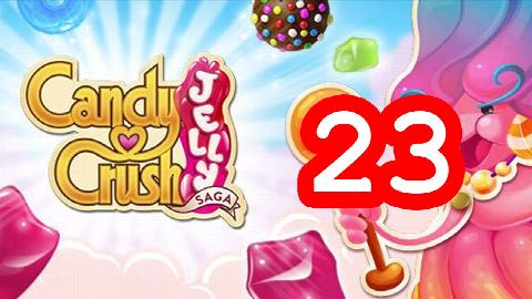 Candy Crush Jelly Saga - Level 23 - Lösung Solution Walkthrough