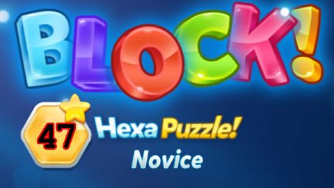 BLOCK! Hexa Puzzle! Novice Level 47 (Basic) - Lösung Solution Walkthrough
