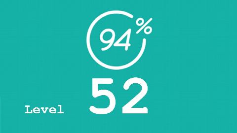 94 Prozent (94%) - Level 52 - Milchprodukte - Lösung