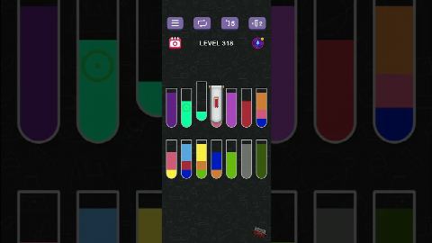 Water Sort Puzzle | Guru Game - Level 318 gelöst