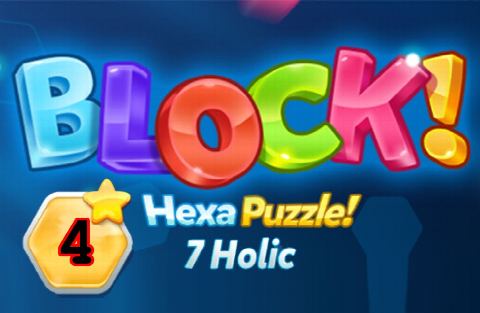 BLOCK! Hexa Puzzle! 7 Holic Level 4 (Rotate) - Lösung Solution Walkthrough