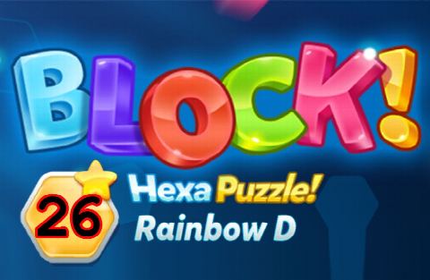 BLOCK! Hexa Puzzle! Rainbow D Level 26 (Premium) - Lösung Solution Walkthrough