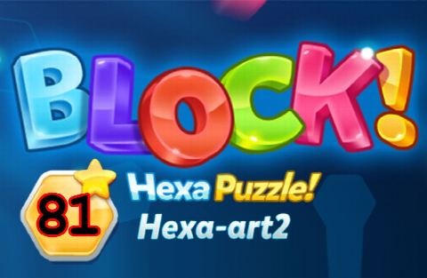 BLOCK! Hexa Puzzle! Hexa-art2 Level 81 (Premium) - Lösung Solution Walkthrough