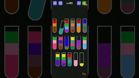 Water Sort - puzzle games – Level 661–670 gelöst