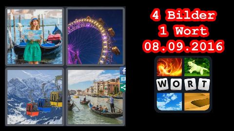 4 Bilder 1 Wort - Tägliches Rätsel - Italien - 08.09.2016 - 8.9.2016 - 8. September 2016 - Lösung