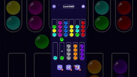 Ball Sort Puzzle – Level 3411–3420 gelöst