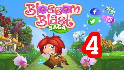 Blossom Blast Saga - Level 4 - Lösung Solution Walkthrough