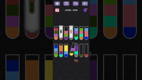 Water Sort Puzzle – Level 1831–1840 gelöst