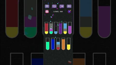 Water Sort Puzzle | Guru Game - Level 193 gelöst