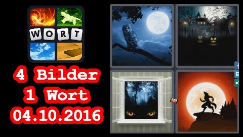 4 Bilder 1 Wort - Tägliches Rätsel - Halloween 2016 - 04.10.2016 - 4.10.2016 - 4. Oktober 2016 - L