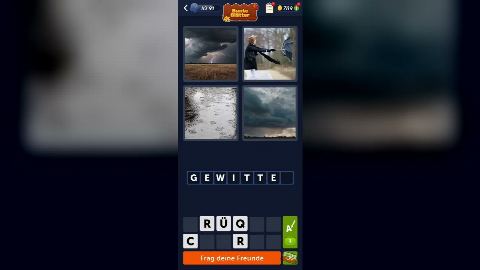 4 Bilder 1 Wort – Tägliches Rätsel 25.10.2026 – Lösung „Bunte Blätter“ (16:9)