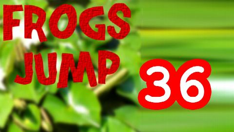 Frogs Jump Free - Level 36 - Lösung Solution Walkthrough