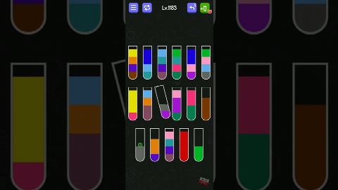 Water Sort - puzzle games – Level 1181–1190 gelöst