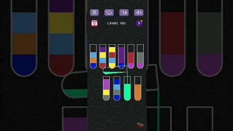 Water Sort Puzzle | Guru Game - Level 181 gelöst