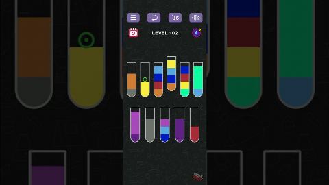 Water Sort Puzzle | Guru Game - Level 102 gelöst
