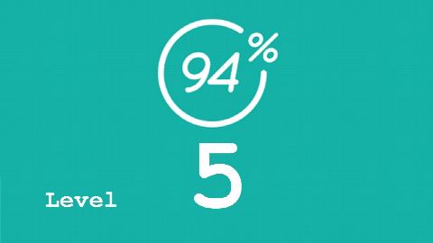 94 Prozent (94%) - Level 5 - Adelstitel - Lösung