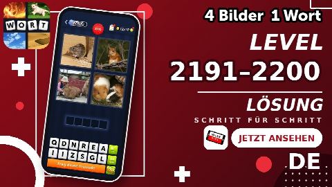 4 Bilder 1 Wort – Level 2191–2200 gelöst | Alle Lösungen (Update: 2026)