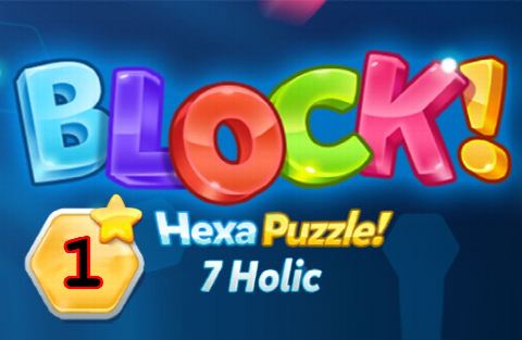 BLOCK! Hexa Puzzle! 7 Holic Level 1 (Rotate) - Lösung Solution Walkthrough