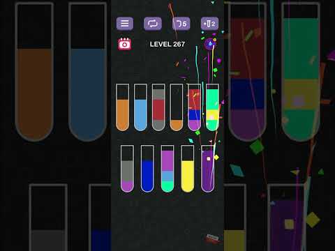 Water Sort Puzzle | Guru Game - Level 267 gelöst