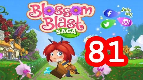 Blossom Blast Saga - Level 81 - Lösung Solution Walkthrough