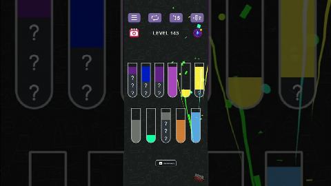 Water Sort Puzzle | Guru Game - Level 143 gelöst