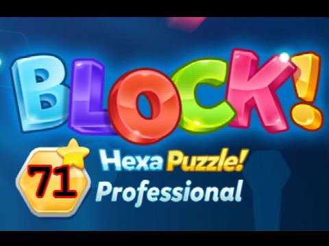 BLOCK! Hexa Puzzle! Professional Level 71 (Rotate) - Lösung Solution Walkthrough