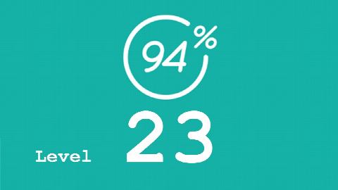 94 Prozent (94%) - Level 23 - Facebook - Lösung