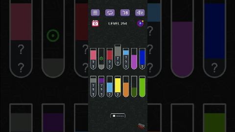 Water Sort Puzzle | Guru Game - Level 254 gelöst